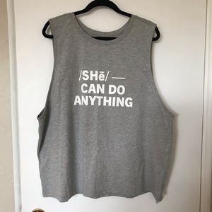 Fabletics muscle tank Sz 2X. NWT